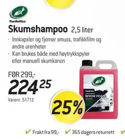 Thansen Skumshampoo tilbud