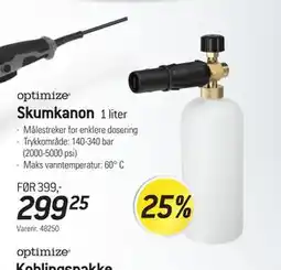 Thansen Skumkanon tilbud