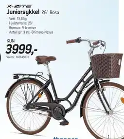 Thansen Juniorsykkel tilbud