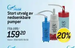 Thansen Stort utvalg av nedsenkbare pumper tilbud