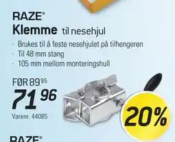 Thansen Klemme tilbud