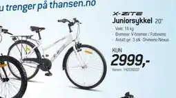 Thansen Juniorsykkel tilbud