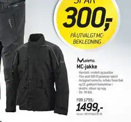Thansen MC-jakke tilbud