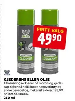 jem & fix KJEDERENS ELLER OLJE tilbud