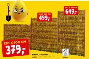 RUSTIKK LEVEGG I PIL