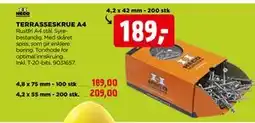 jem & fix TERRASSESKRUE A4 tilbud