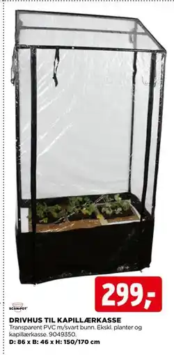 jem & fix DRIVHUS TIL KAPILLÆRKASSE tilbud