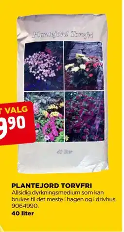 jem & fix PLANTEJORD TORVFRI tilbud