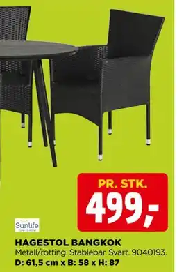 jem & fix HAGESTOL BANGKOK tilbud
