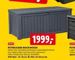 jem & fix PUTEKASSE ROCKWOOD tilbud