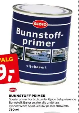 jem & fix BUNNSTOFF PRIMER tilbud