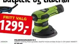 jem & fix POLERINGSMASKIN 12 V tilbud