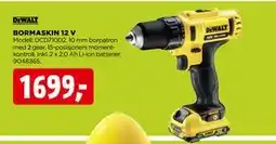 jem & fix BORMASKIN 12 V tilbud