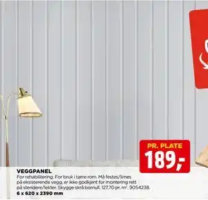 jem & fix VEGGPANEL tilbud