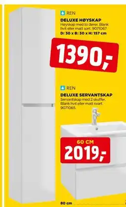 jem & fix DELUXE HØYSKAP tilbud