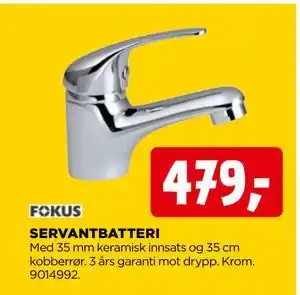 jem & fix SERVANTBATTERI tilbud