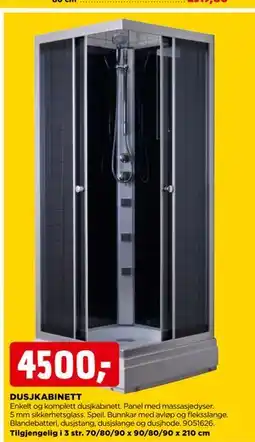 jem & fix DUSJKABINETT tilbud