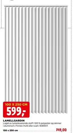 jem & fix LAMELLGARDIN tilbud