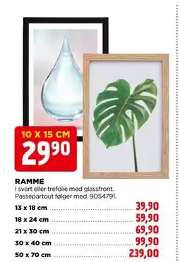 jem & fix RAMME tilbud