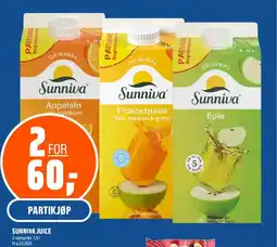 Coop Obs Sunniva juice tilbud