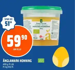 Coop Obs Änglamark honning tilbud