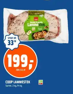 Coop Obs Coop lammestek tilbud