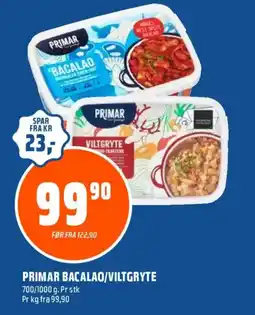 Coop Obs Primar bacalao/viltgryte tilbud