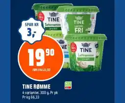 Coop Obs Tine rømme tilbud