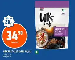 Coop Obs Urkraft glutenfri müsli tilbud