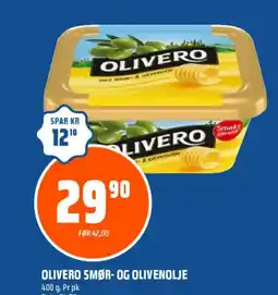 Coop Obs Olivero smør- og olivenolje tilbud