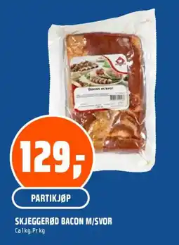 Coop Obs Skjeggerød bacon m/svor tilbud