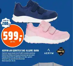 Coop Obs Aerym lav goretex sko allure barn tilbud