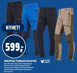 Coop Obs Northpeak turbukse rasletind tilbud