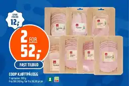 Coop Obs Coop kjøttpålegg tilbud