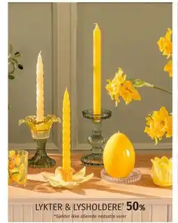 Nille LYKTER & LYSHOLDERE tilbud
