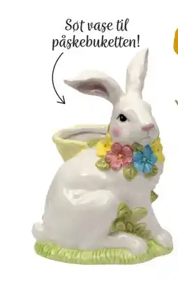 Nille Bunnylove vase tilbud