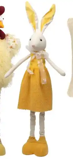 Nille Valborg påskehare m/teleskopbein, 55-75cm tilbud