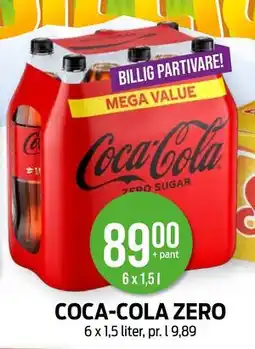 Kiwi COCA-COLA ZERO tilbud