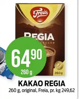 Kiwi KAKAO REGIA tilbud