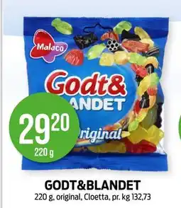 Kiwi GODT&BLANDET tilbud
