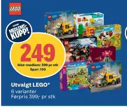Coop Obs Utvalgt LEGO tilbud