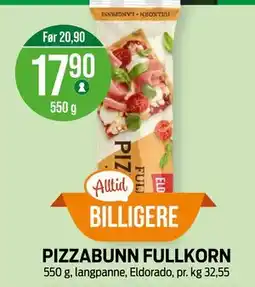 Kiwi PIZZABUNN FULLKORN tilbud
