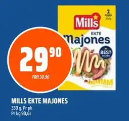 Coop Obs MILLS EKTE MAJONES tilbud