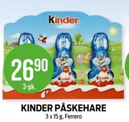 Kiwi KINDER PÅSKEHARE tilbud