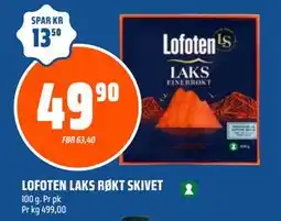 Coop Obs LOFOTEN LAKS RØKT SKIVET tilbud