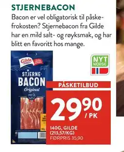 Jacobs STJERNEBACON tilbud