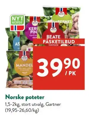Jacobs Norske poteter tilbud