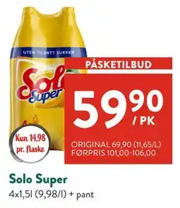 Jacobs Solo Super tilbud