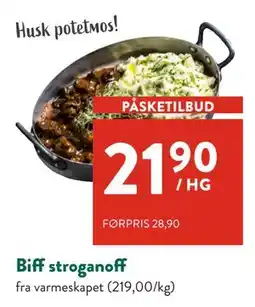 Jacobs Biff stroganoff tilbud