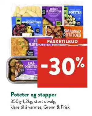 Poteter og stapper